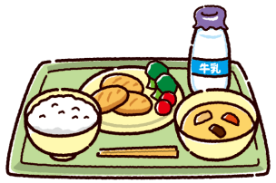給食イラスト